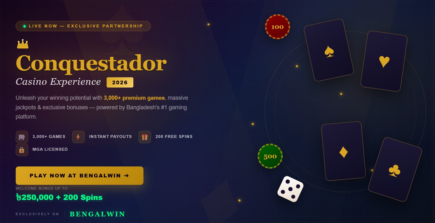 Conquestador Casino 2026